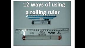 1.1-Twelve Ways of using Rolling Ruler in Engineering Drawing