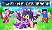 The FIRST Ender DRAGON Story In Minecraft!