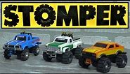 1980's Stompers - 4x4 battery-powered toy cars, by Schaper Toys, 1st true 4WD electric toy.