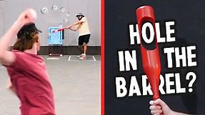 Hitting with the Worst Baseball Bats we Could Find