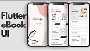 eBook Online Book Reading App - Flutter UI - Speed Code