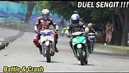 Battle & Crash [FULL RACE] Jupiter 130cc Road Race Indonesia - Kingdom Jogja 2022