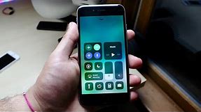 iOS 11 OFFICIAL On iPHONE 6! (Review)