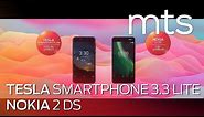 mts ponuda telefona - Nokia 2DS i Tesla Smartphone 3.3 lite