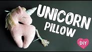 🌈DIY Kawaii unicorn pillow 🦄