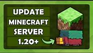 How To Update Your Minecraft Server 1.20 - (Tutorial)