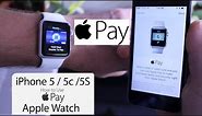 Apple Pay on iPhone 5, 5c, 5s using Apple Watch