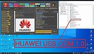 Install Huawei USB COM 1.0