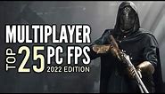 Top 25 Best PC Multiplayer FPS Games That You Should Play | 2022 Edition