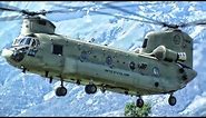CH-47F Chinook In Action • Fastest Military Transport Helicopter In The World