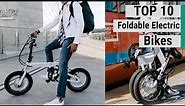 Top 10 Best Foldable Electric Bikes