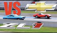 1969 Corvette 427 L88 vs 1969 Camaro 427 ZL1 | Factor Stock Drag Race