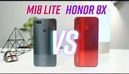 So sánh Xiaomi Mi8 Lite & Honor 8X