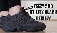 YEEZY 500 UTILITY BLACK REVIEW + ON FEET & SIZING