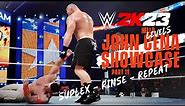 WWE 2K23 Showcase Mode : Part 11 - Suplex – Rinse – Repeat - John Cena vs Brock Lesnar