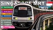 🇸🇬 Singapore MRT & LRT - All the Lines (2022) (4K)