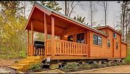 ♡Amazing Beautiful Wooded Tiny Cabin with Twin Bunk Bed