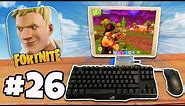 KEYBOARD & MOUSE On Fortnite Mobile iPad / iPhone | Fortnite Battle Royale IOS/Android Part 26