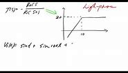 ME 340: Example - Attenuation of a Signal Using a High-Pass Filter