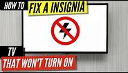 How To Fix a Insignia TV that Won’t Turn On