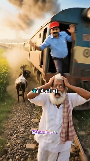 Professional Train Driver 😂🤣 - #AiHasiExpress | Ai Hasi Express