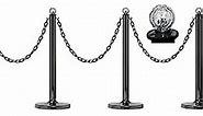 Mr. Chain 96539-4 Solar Light Stanchion Kit