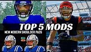Top 5 MOST REALISTIC Mods for Madden 24: Start Today, Stadiums, Shoulder Pads, and more!