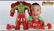 HULK OUT Hulkbuster Avengers Infinity War Toys Unboxing Fun With Ckn
