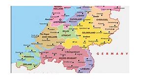 Netherlands Map | HD Map of the Netherlands