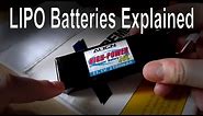 Simple overview of the LIPO battery (LIPO Explained - mAh, C rating etc)