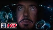 CGI VFX Breakdowns : IronMan Hud Shot for Marvel"s The Avengers