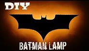 How To Make A Batman Lamp | DIY !!