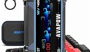 AVAPOW Car Battery Jump Starter 4000A Peak,12V Portable Jumpstart Box for Up to 10L Gas 10L Diesel Engine with Booster Function,PD 60W Fast Charging Lithium Jump Starters Charger Pack