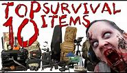 Top 10 Items for the Zombie Apocalypse (Zombie Survival Guide)