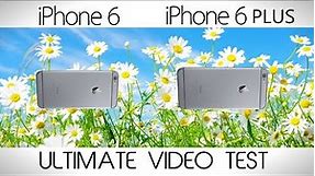 iPhone 6 vs iPhone 6 Plus - Video Test