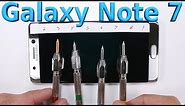 Galaxy Note 7 - Durability video