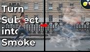 How to Make Object Vanish in A Puff of Smoke in DaVinci Resolve Fusion | Smoke Disappear Effect