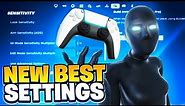 *NEW* BEST Controller SETTINGS in Fortnite Chapter 5! (PS5/XBOX/PC)
