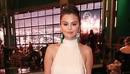 Selena Gomez Is Stunning in a White Halter Dress at the 2022 Emmys