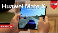 Huawei Mate X | Foldable 5G Phone | Hands On | Digit.in