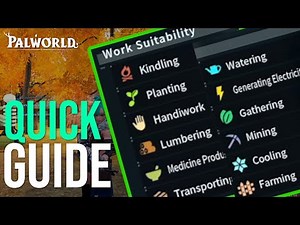 Palworld - Quick Guide to Pal Job's