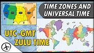 Time Zones and the Coordinated Universal Time
