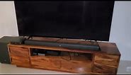 Solid Wood TV Stand - Samsung 55-Inch TV (Fits up to 65-Inch)