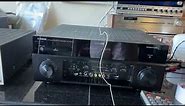 Yamaha Aventage RX A1000 7 2 Ch HDMI Home Theater Receiver w: Remote; Tested
