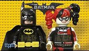 LEGO Harley Quinn & Batman Minifigure Alarm Clock from ClicTime