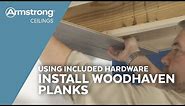 Installing Tongue & Groove Wood Ceiling Planks with Included Parts | Armstrong Ceilings for the Home