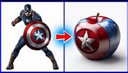SUPERHEROES but APPLES 💥 All Characters (Marvel & DC)