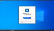 How to Install WPS Office for Free on Windows 10 (MS Office Alternative)