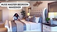 HUGE MASTER BEDROOM TRANSFORMATION 😱 DECORATE MY NEW DREAM HOME WITH ME. MASTER BEDROOM MAKEOVER