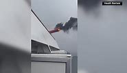 Carnival cruise ship catches fire after possible lightning strike